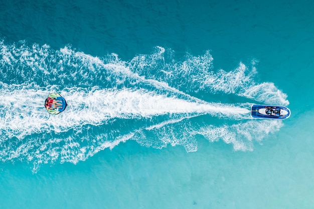 Foto sport acquatici alle maldive immagine aerea