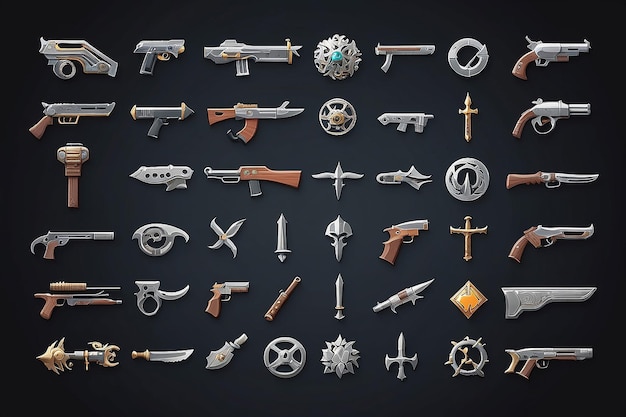 Photo weapon icons