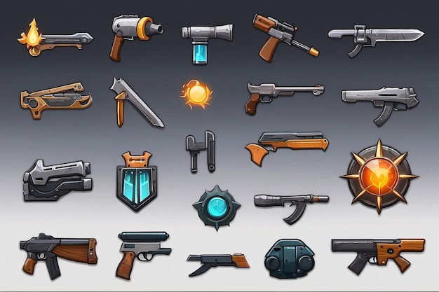 Photo weapon icons