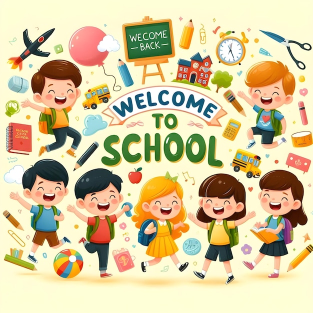 Photo welcome back to school