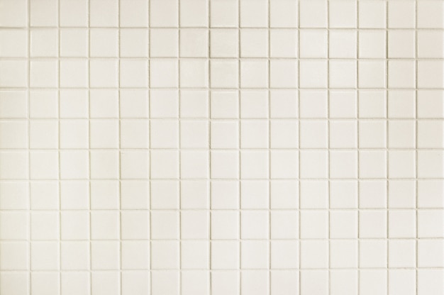 White tile wall background texture 