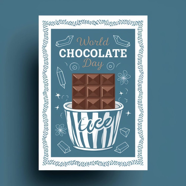 World Chocolate Day Celebration Poster Design