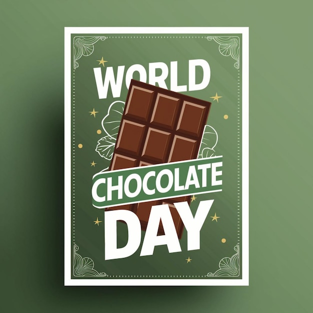 World Chocolate Day Celebration Poster Design