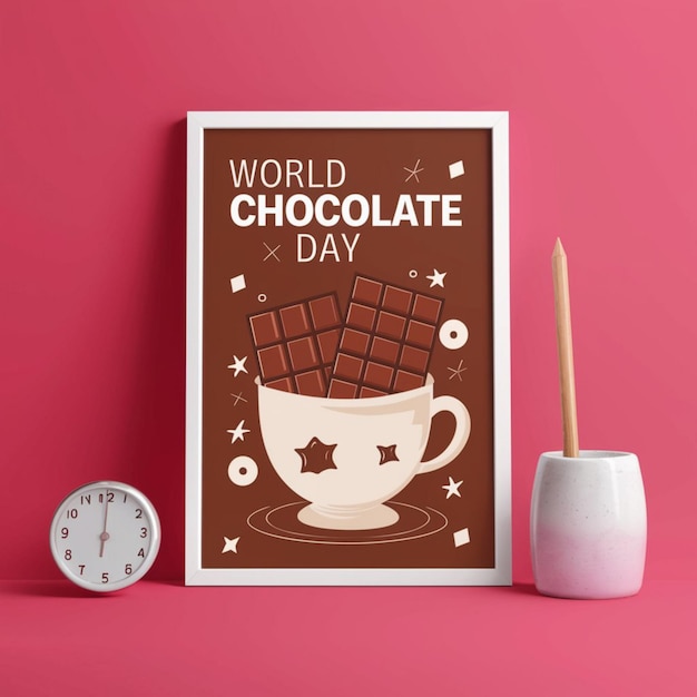 World Chocolate Day Celebration Poster Design