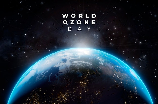 Photo world ozone day celebration