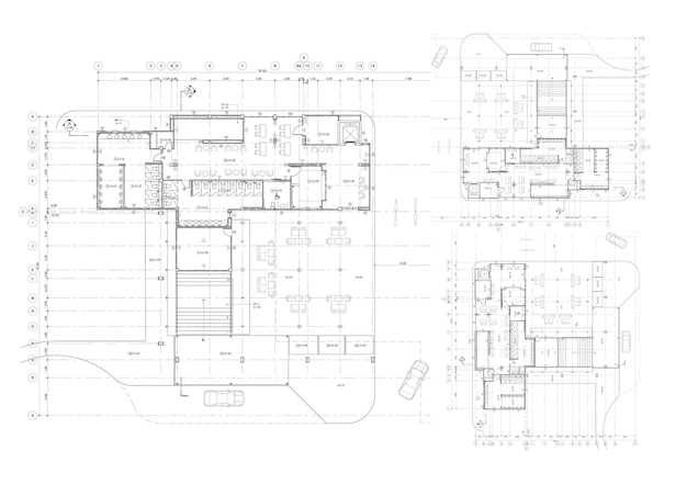 Photo write a blueprint architecture for building