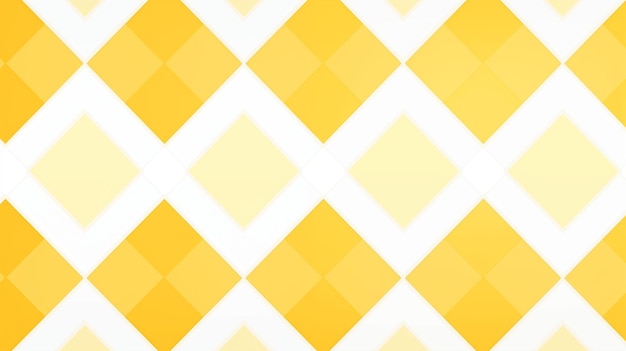 Photo yellow and white rhombus plaid abstract image texture pattern background wallpaper cover