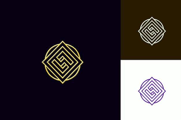 PSD 25 rocznica monogram logo z akcentami złota folii i ge vector abstract design collections