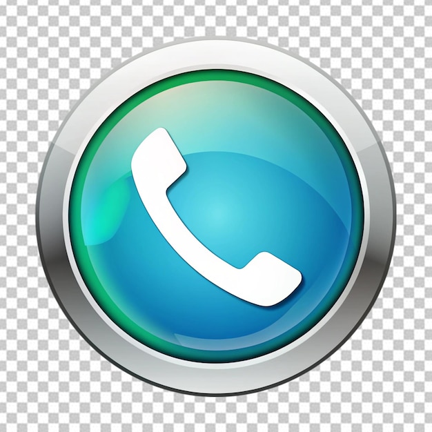 PSD 3d call icon