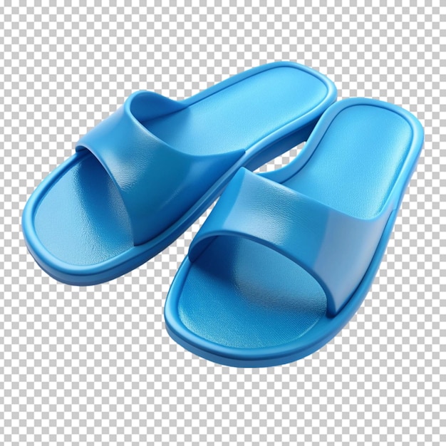 PSD 3d colorful flip flop