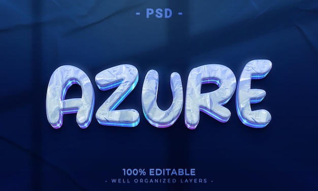 3d editable text effect style with background