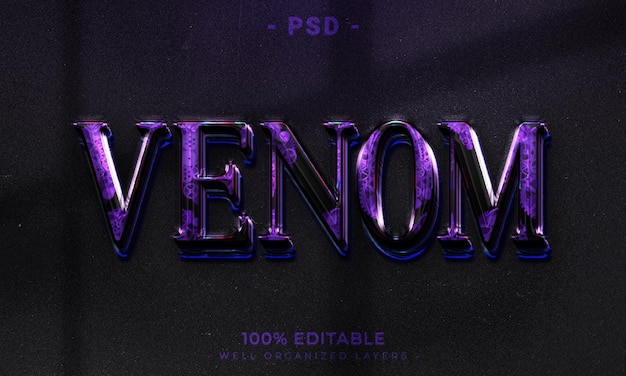 3d editable text effect style with background