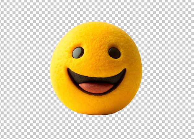 3d emoji with an simile face