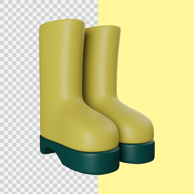 3D Farm Boots