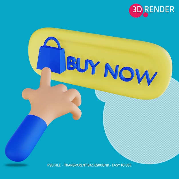 3d icon buy now