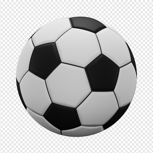 3d isolated render of ball icon