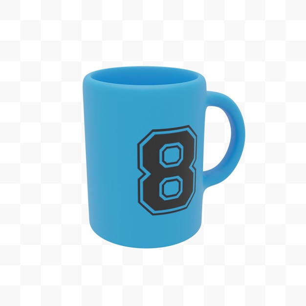 3D Mug Number 8