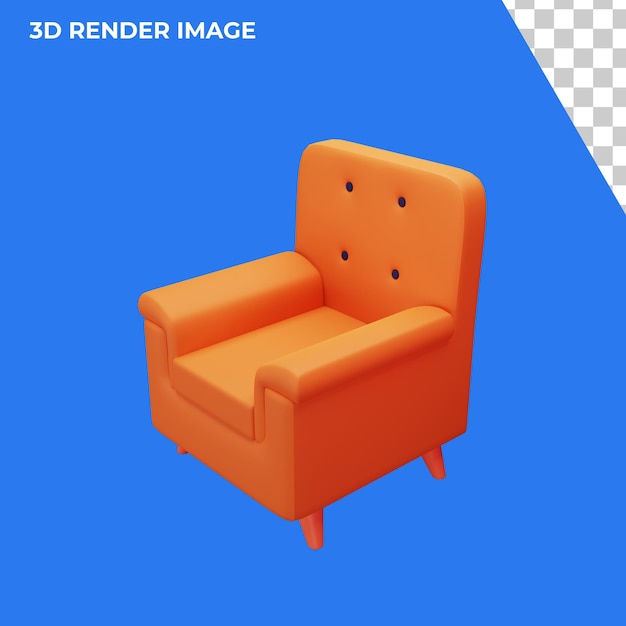 3d rendering of furniture interior indoor