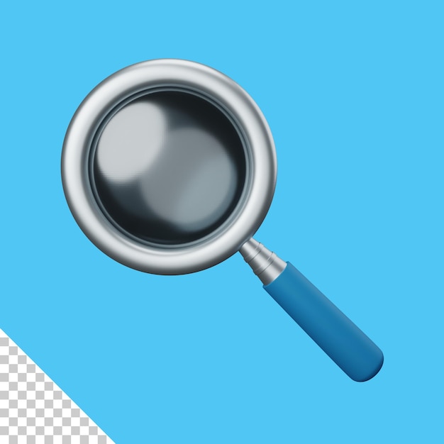 3d rendering search isolated useful for user interface apps and web design illustration