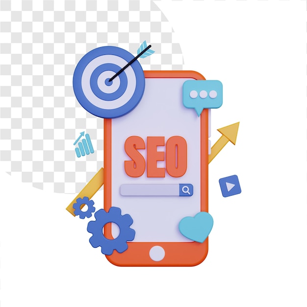 3d search engine optimization with mobile phones