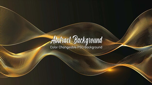 PSD abstract background in color changeable psd file