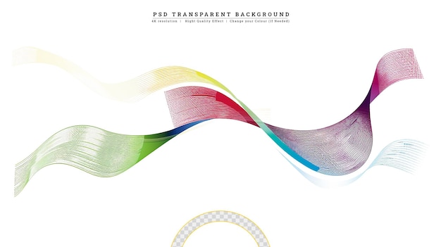 PSD abstract background with curved line