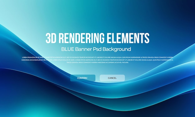 PSD abstract creative flow luxury tech blue creative backgrounds