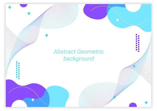 Abstract geometric background shape