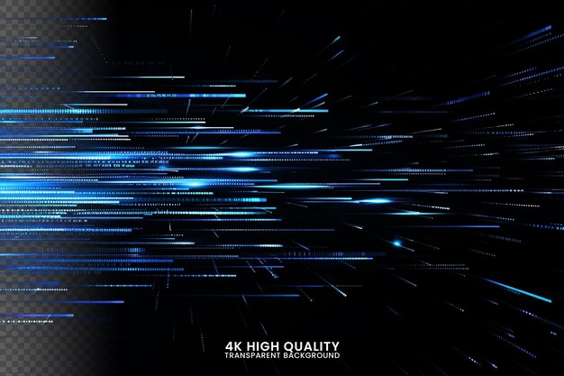 PSD abstract high technology data effect on a black background