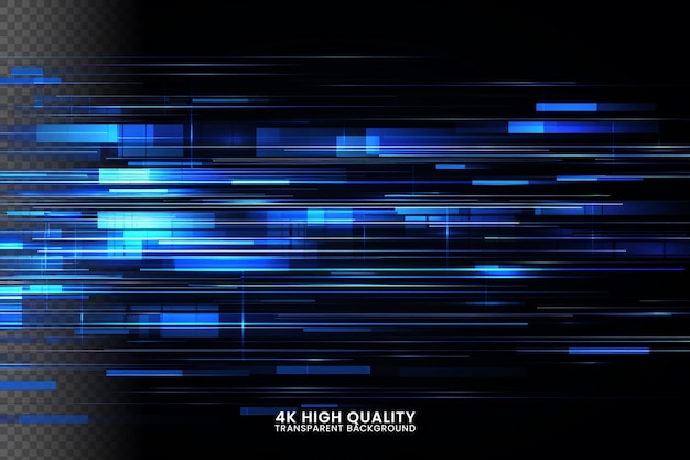 PSD abstract high technology data effect on a black background