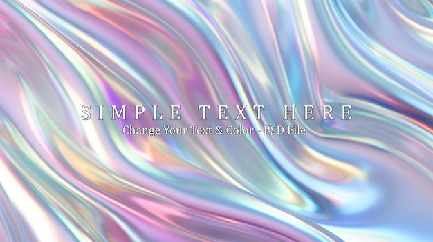 PSD abstract holographic background