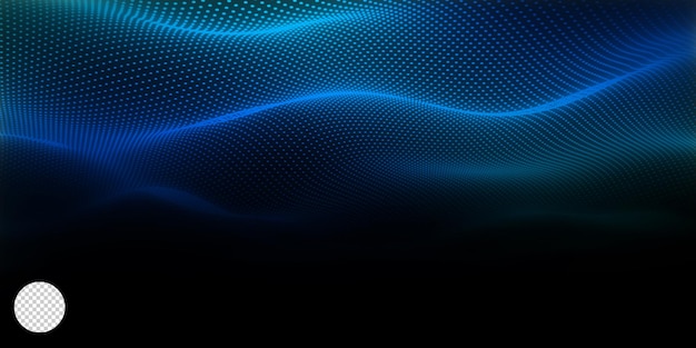 PSD abstract wave element for design digital frequency track equalizer stylized line art background