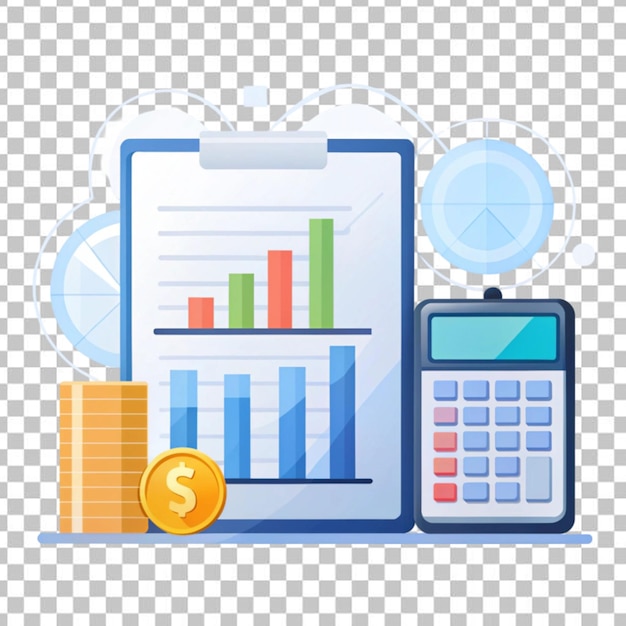 PSD accounting concept illustration