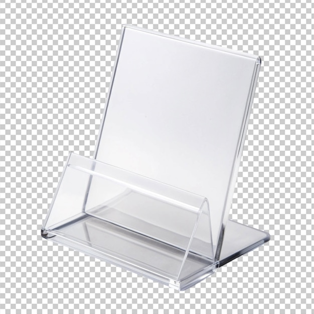 PSD acrylic holder glass or plastic display stand