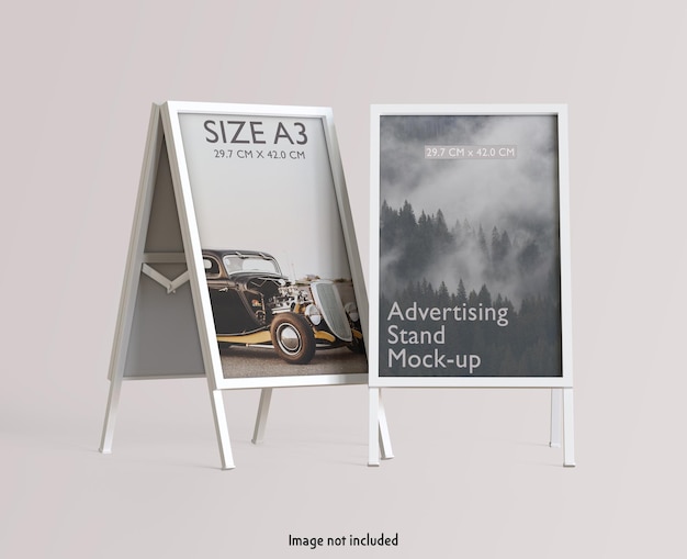 PSD advertising mockup psd file full editable