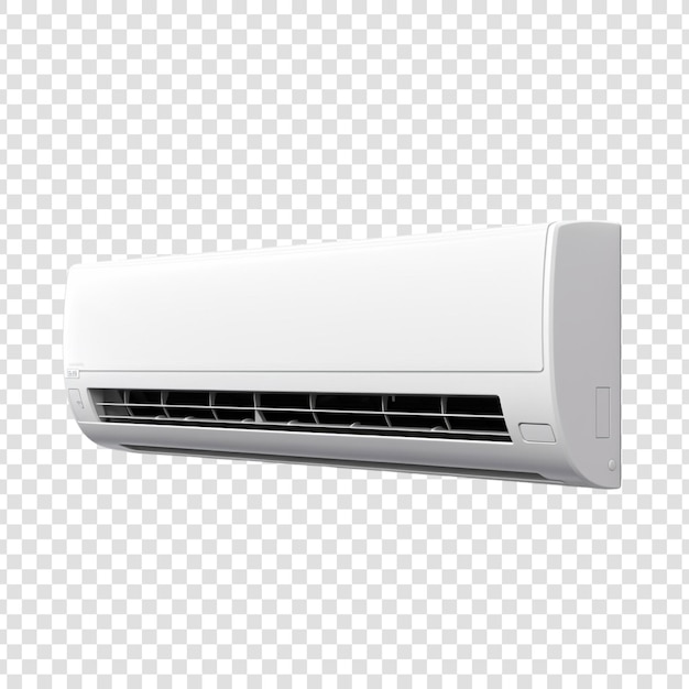 PSD air conditioner isolated on a transparent background