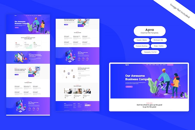 Apva - Business  Template