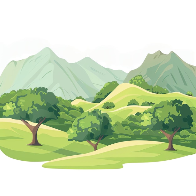 Aravalli Range indian illustration