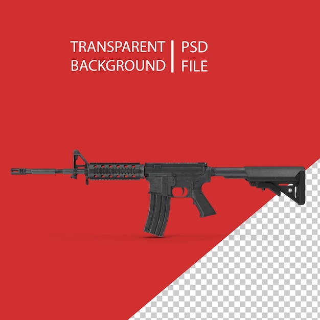 PSD assault rifle m4 png