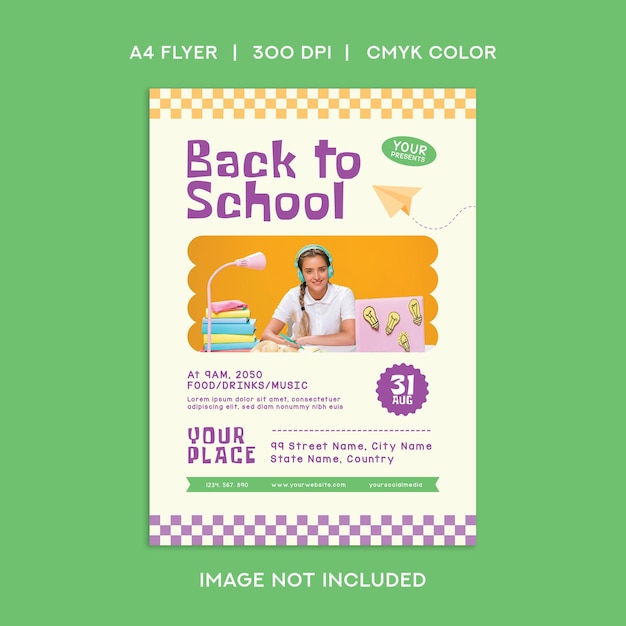 PSD back to school flyer