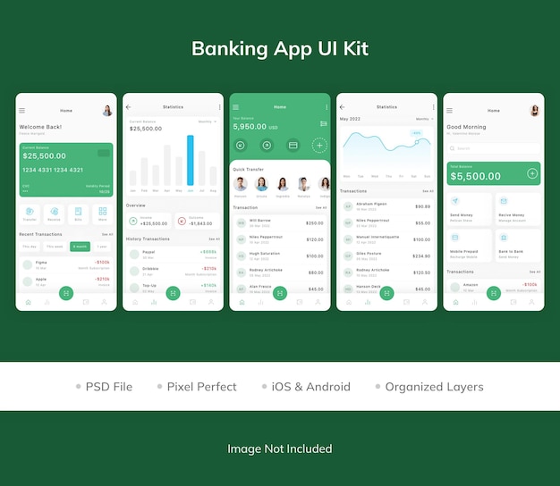 Banking App UI Kit