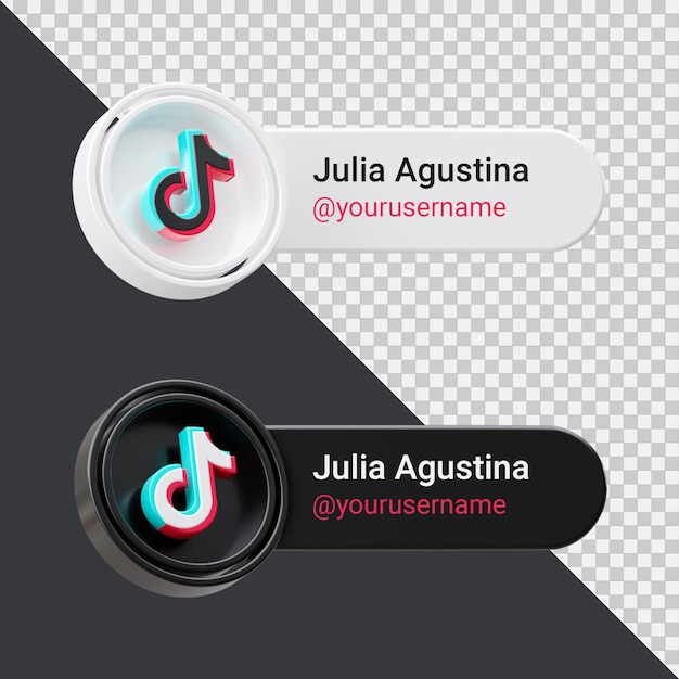 Banner Icon Profile on Dribbble 3d Render Composition Isolated