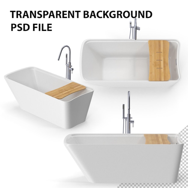 PSD bathtub set png