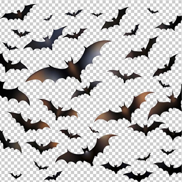 Bats flying