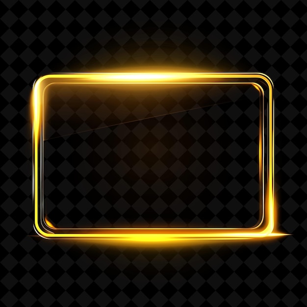 a black background with a gold frame and a black background with a space for text