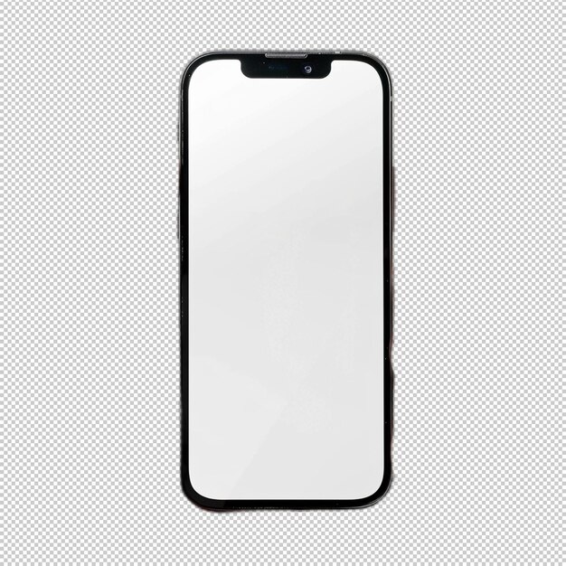 PSD a black iphone with a silver case that says quot iphone quot