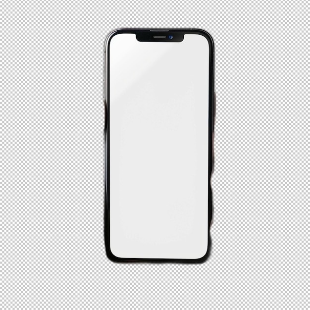 PSD a black iphone with a white case that says quot iphone quot