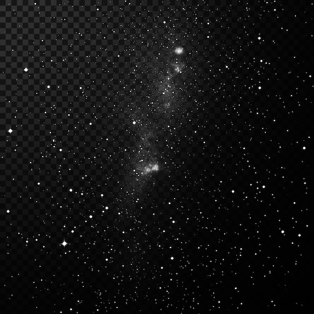 PSD a black and white image of a galaxy with stars and galaxy in the background