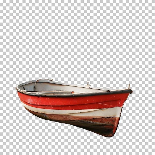 Boat on vibrant transparent background high res 8K