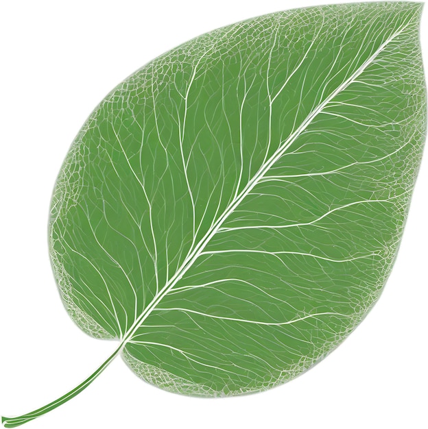 PSD botaniczny minimalistyczny liść leaf clipart